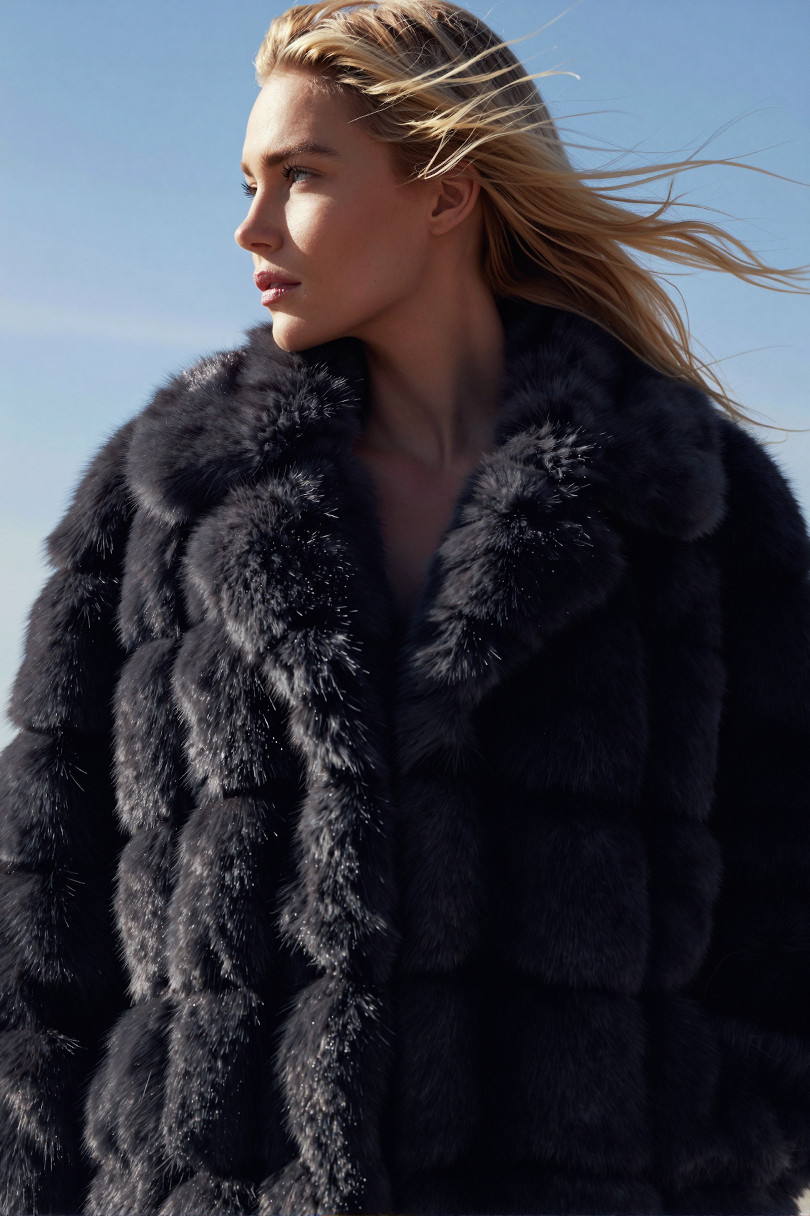 Faux Fur Coat